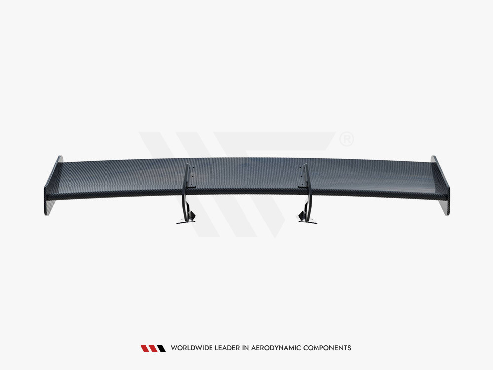 Maxton Carbon Spoiler With Upper Swan Mounting V.2 Porsche 718 Cayman GTS 982c Maxton Carbon Spoiler With Upper Swan Mounting V.2 Porsche 718 Cayman GTS 982c