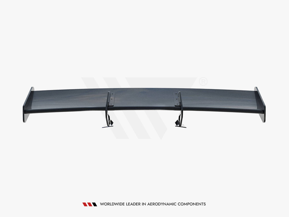 Maxton Carbon Spoiler With Upper Swan Mounting V.2 Porsche 718 Cayman GTS 982c Maxton Carbon Spoiler With Upper Swan Mounting V.2 Porsche 718 Cayman GTS 982c