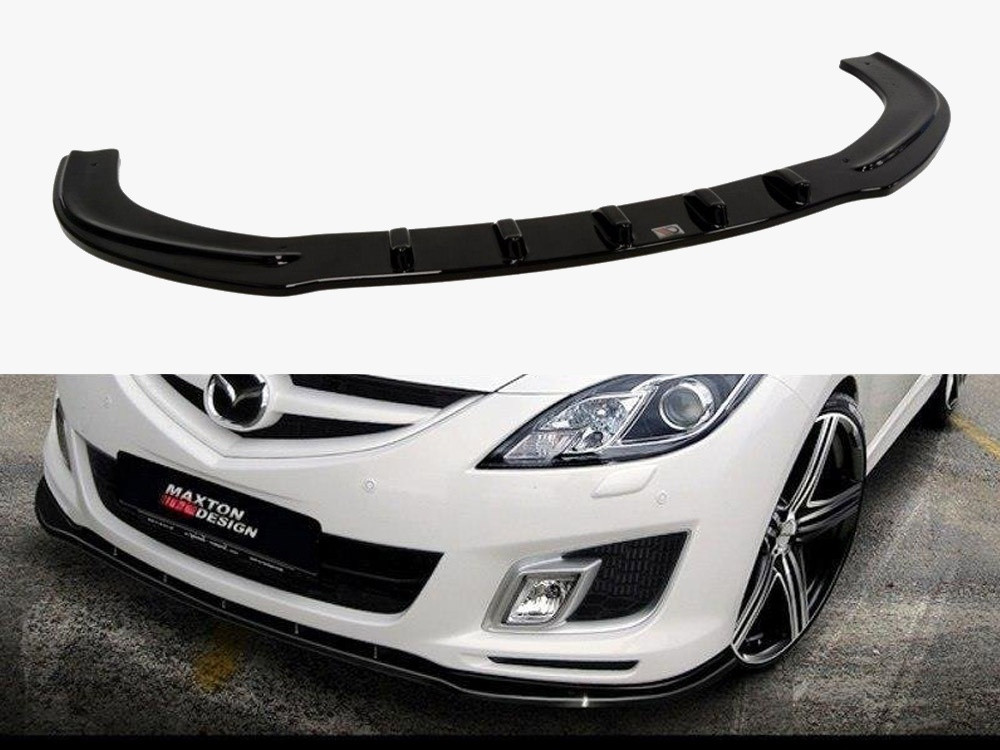 Maxton Front Splitter Mazda 6 MK2 (For Dynamic Sport Version) (2008-2010)