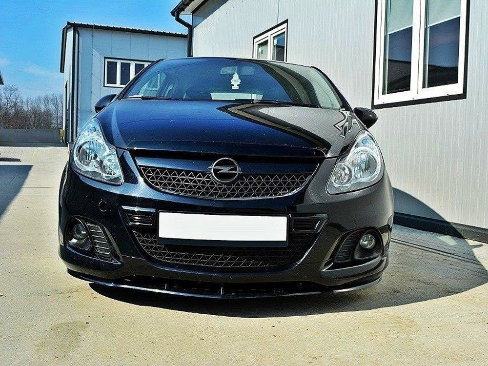 Maxton Front Splitter Opel Corsa D (For OPC / VXR)