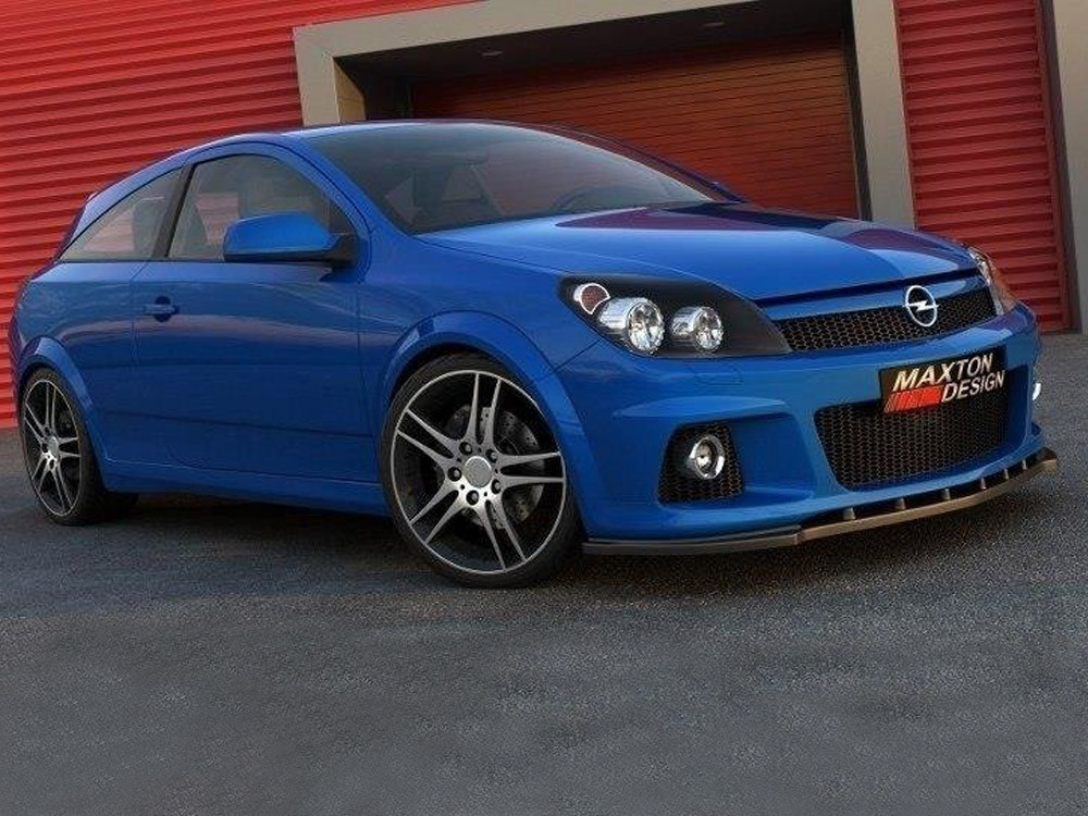 Maxton Front Splitter Opel Astra H (For OPC / VXR)