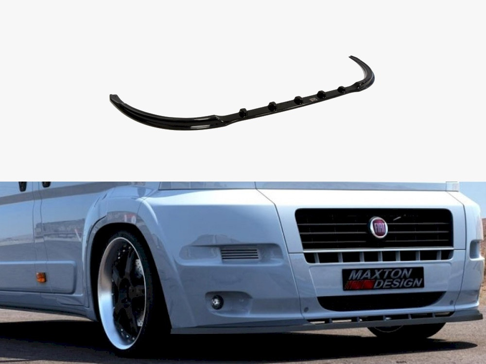 Maxton Front Splitter Fiat Ducato III (For Standard Bumper)