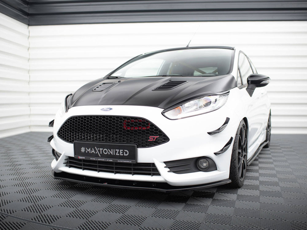 Maxton Front Splitter V.1 Ford Fiesta ST Mk7 FL