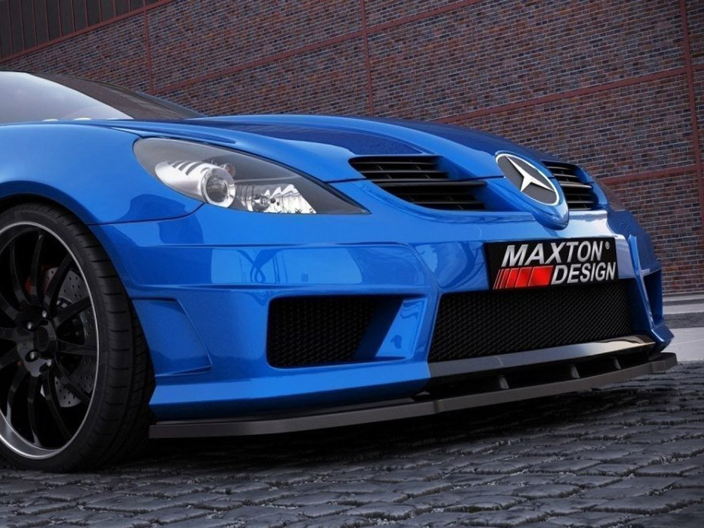 Maxton Front Splitter Mercedes SLK R171 (For ME-SLK-R171-AMG172-F1)