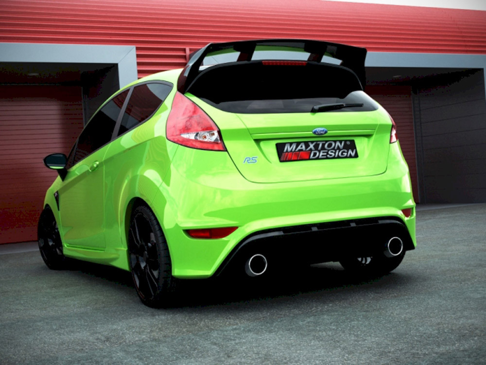 Maxton Rear Bumper Ford Fiesta MK7 Pre-facelift & Facelift (Focus RS Look)