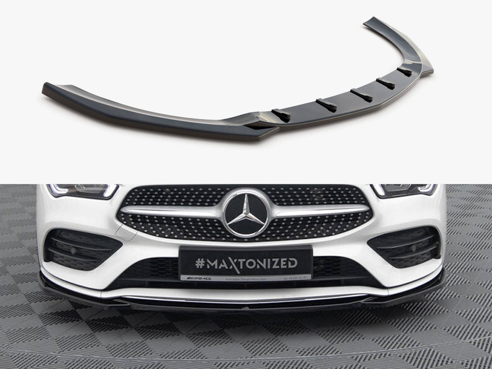 Maxton Front Splitter V.1 Mercedes-Benz CLA A35 AMG / AMG-Line C118