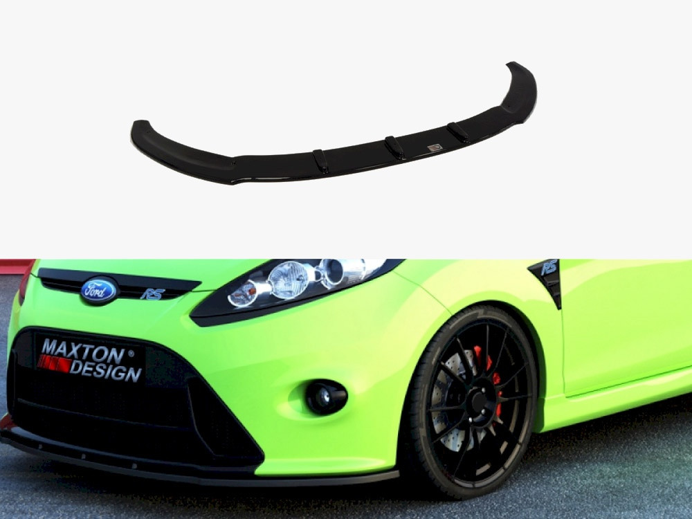 Maxton Front Splitter Ford Fiesta MK7 (For RS Look Bumper)