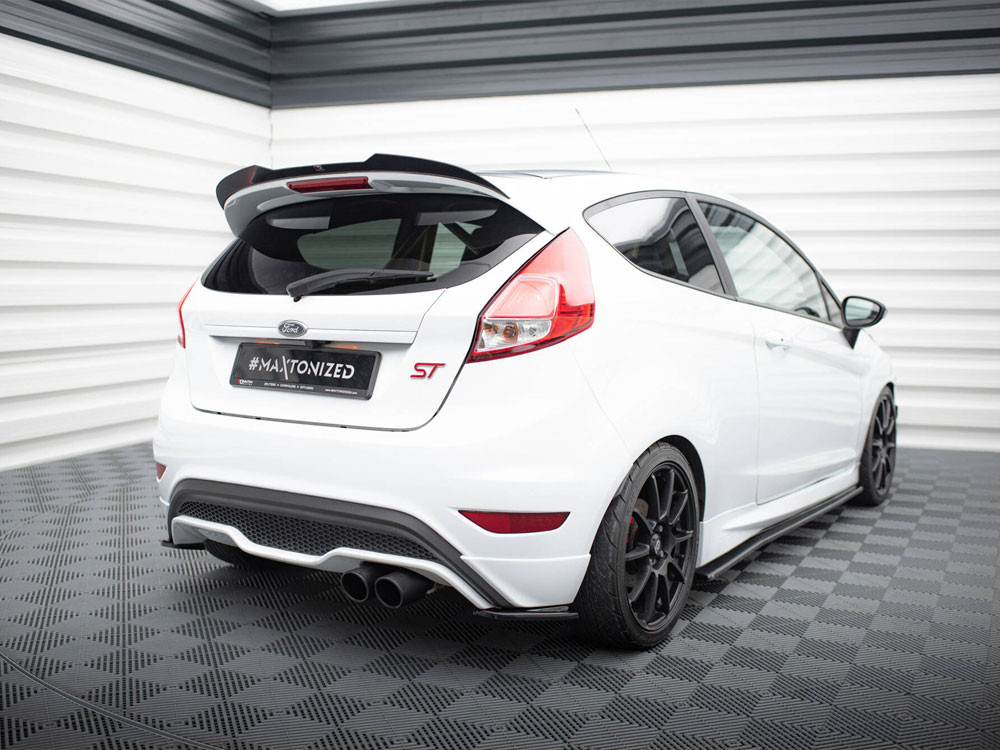 Maxton Rear Side Splitters Ford Fiesta ST / ST-Line / Zetec S Mk7 FL