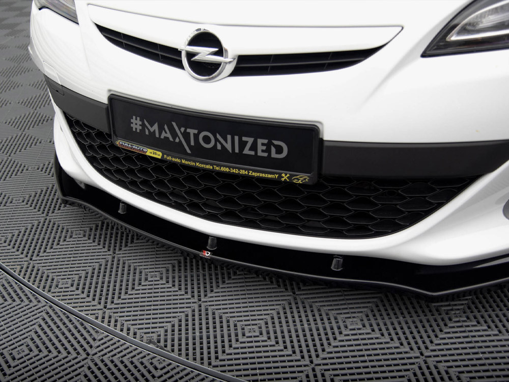 Maxton Front Splitter V.1 Opel Astra J OPC / VXR
