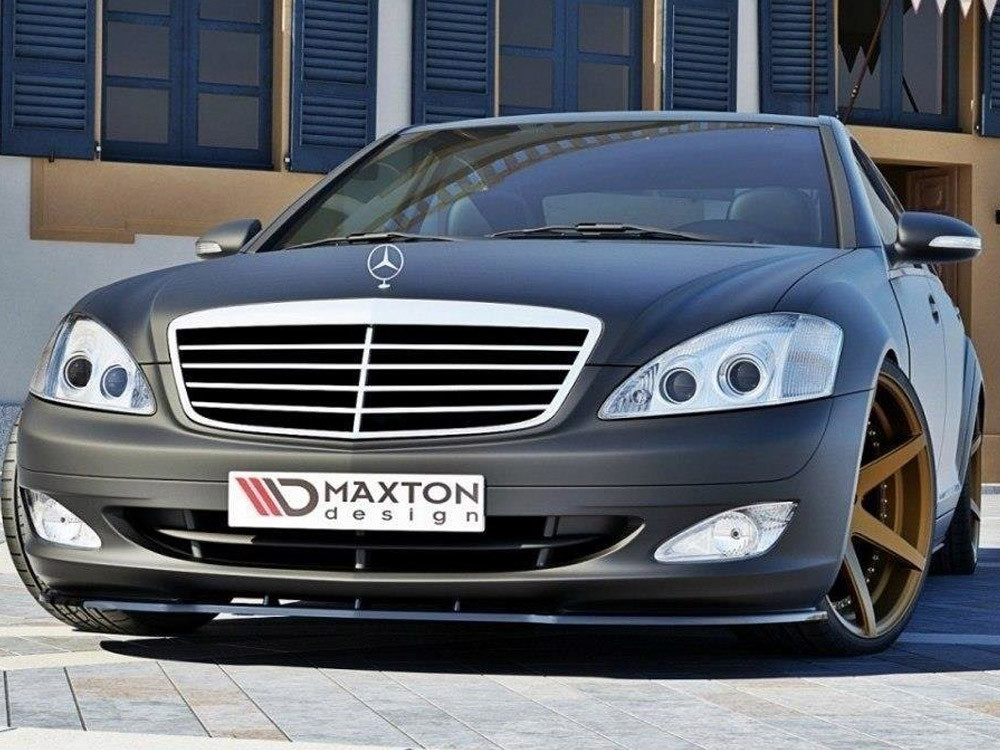 Maxton Front Splitter Mercedes S-class W221