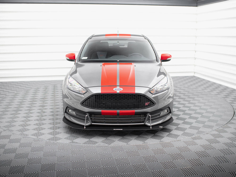 Maxton Racing Front Splitter V.1 Ford Focus ST Mk3 FL