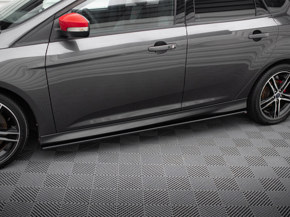 Maxton Side Skirts Diffusers Ford Focus ST / ST-Line Mk3 / Mk3 FL Hatchback / Estate
