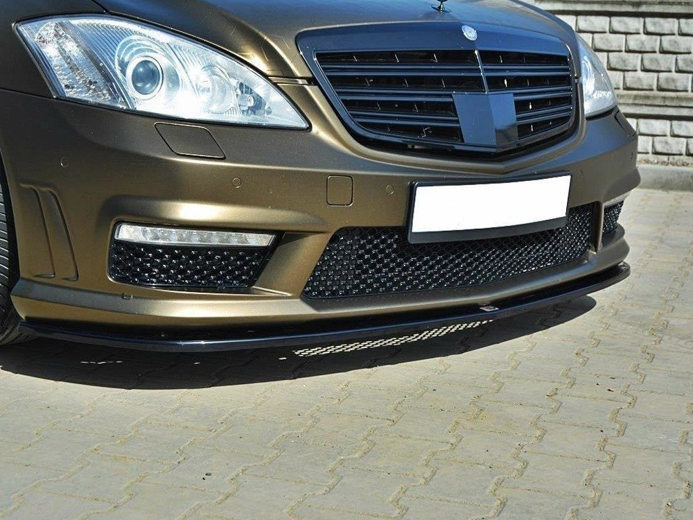 Maxton Front Splitter Mercedes S-class W221 AMG