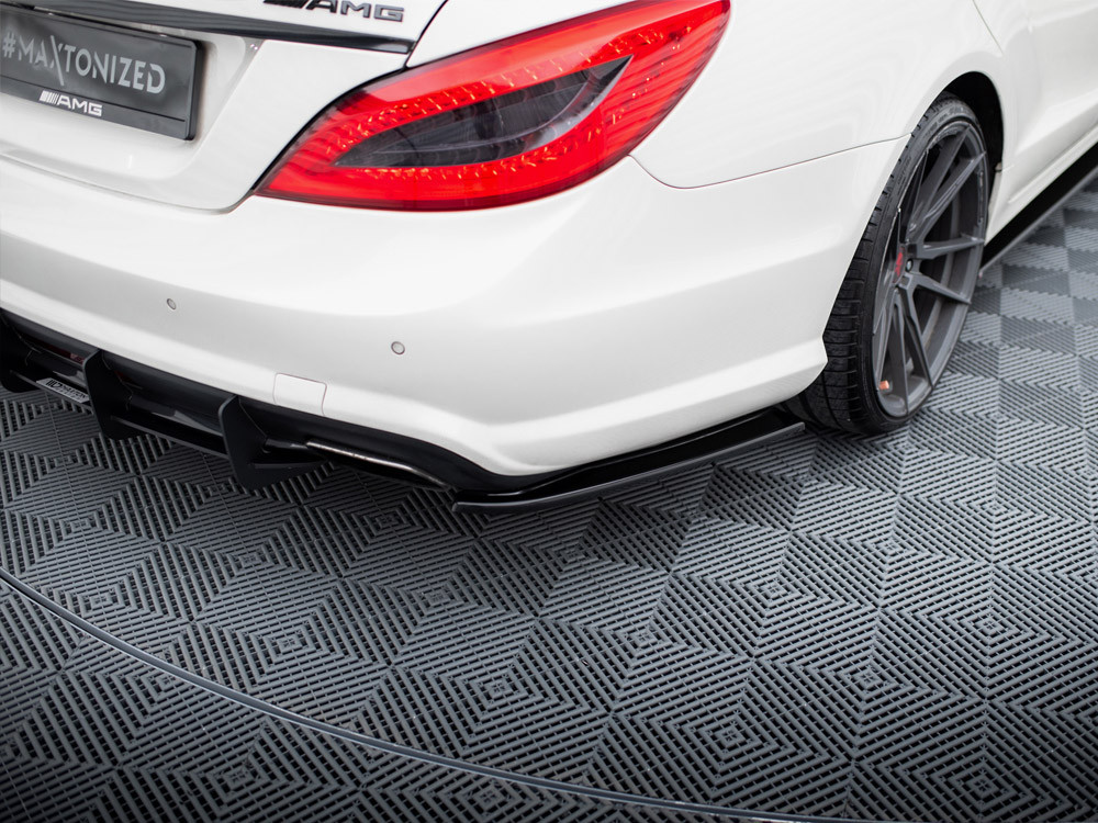 Maxton Rear Side Splitters Mercedes-Benz CLS AMG-Line C218 Maxton Rear Side Splitters Mercedes-Benz CLS AMG-Line C218