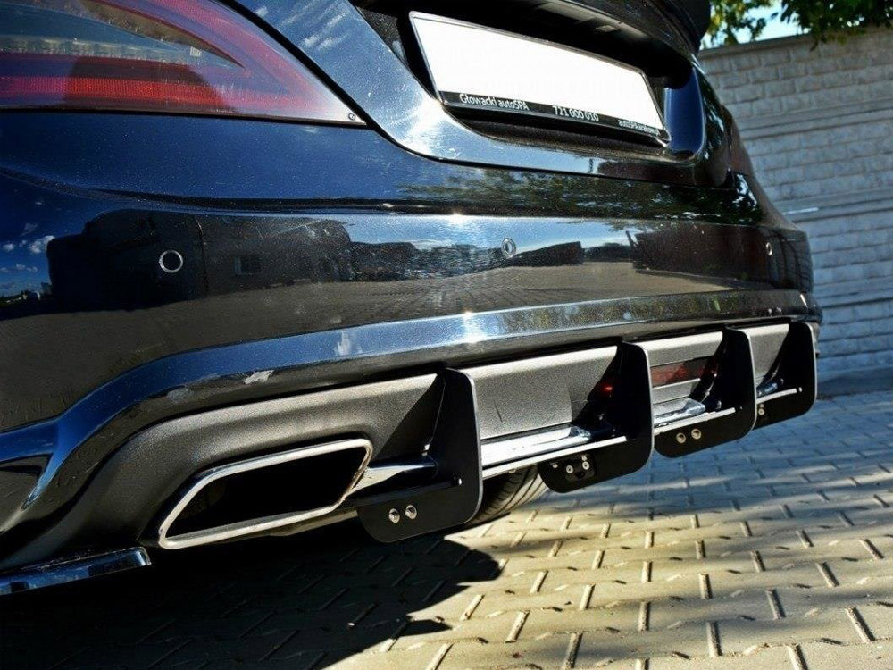 Maxton Rear Diffuser Mercedes CLS C218 AMG-Line Maxton Rear Diffuser Mercedes CLS C218 AMG-Line