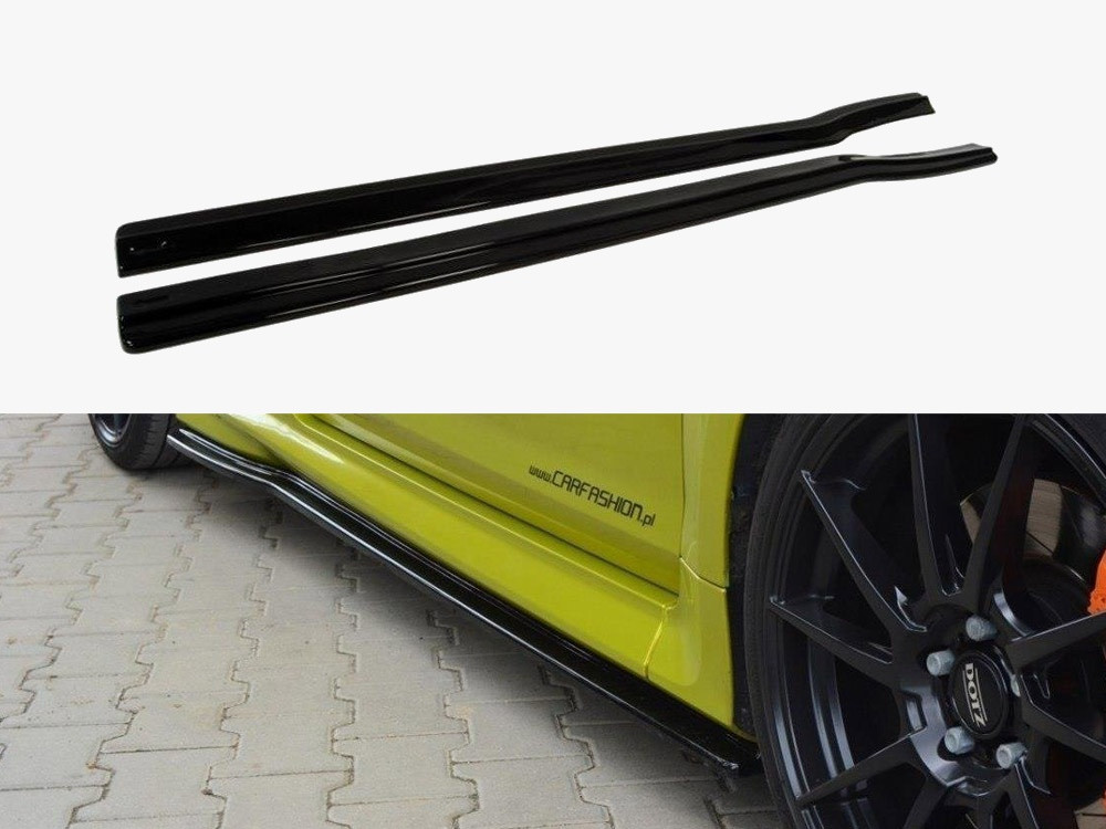 Maxton Side Skirts Diffusers Ford Focus MK2 RS