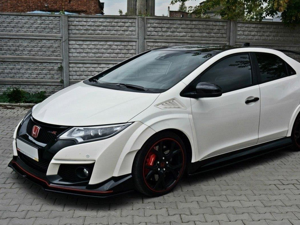 Maxton Front Splitter V.1 Honda Civic IX Type R