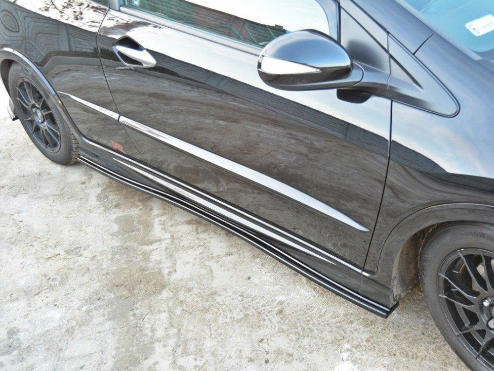 Maxton Side Skirts Diffusers Honda Civic VIII Type S/R