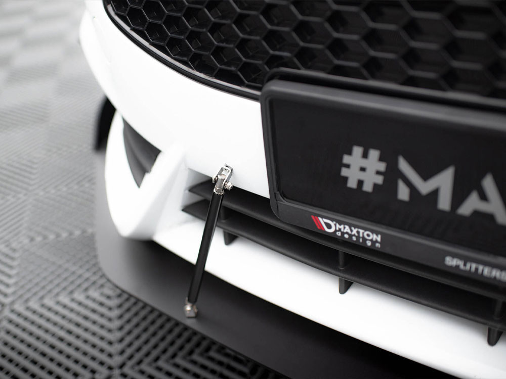 Maxton Front Racing Splitter V.2 Fiesta ST Mk7 Facelift