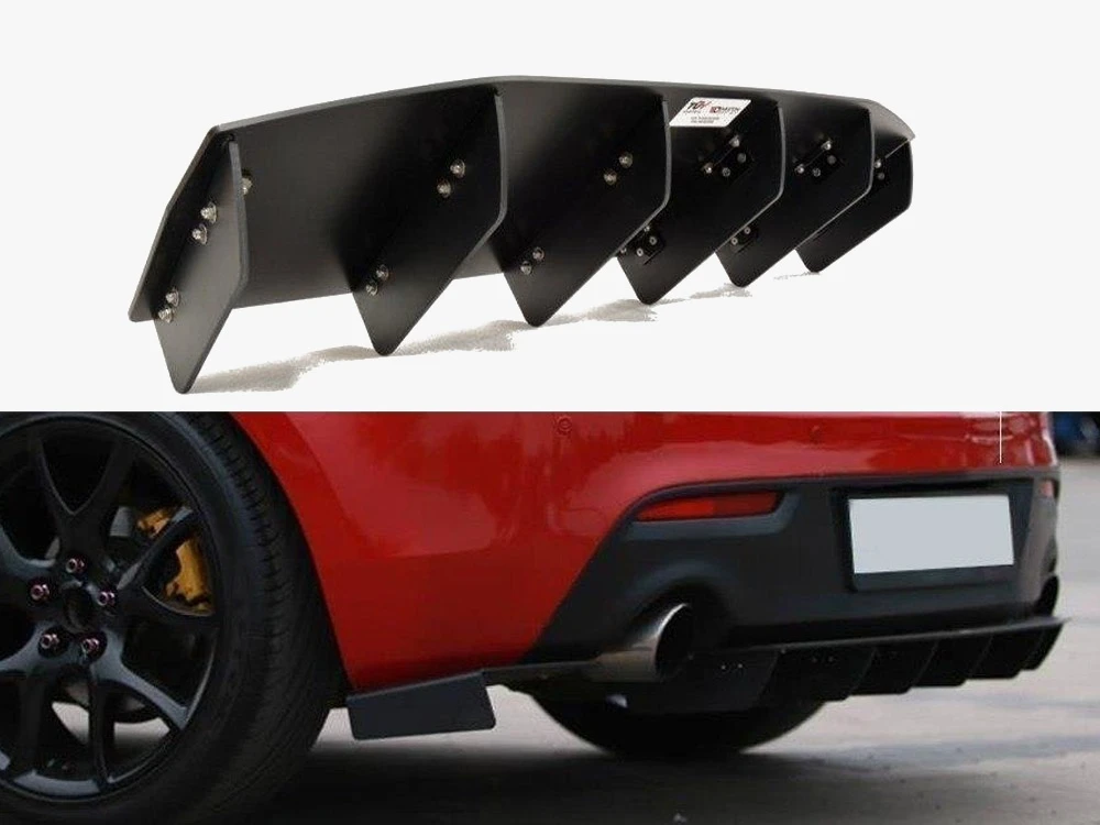 Maxton Rear Diffuser Mazda 3 MK2 MPS