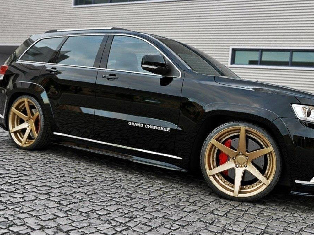 Maxton Side Skirts Diffusers JEEP Grand Cherokee WK2 Summit Facelift