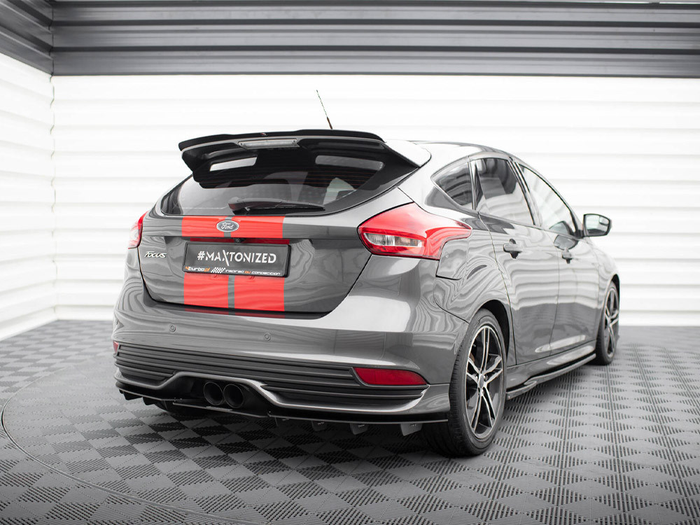 Maxton Rear Diffuser Ford Focus ST Mk3 FL