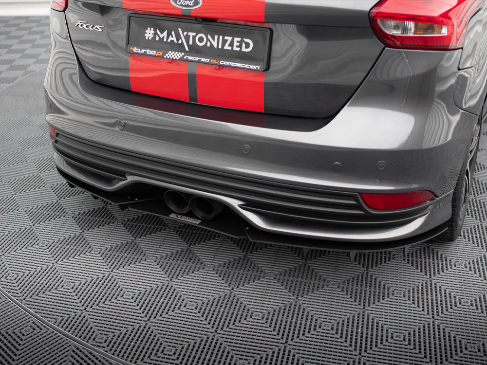 Maxton Rear Diffuser Ford Focus ST Mk3 FL