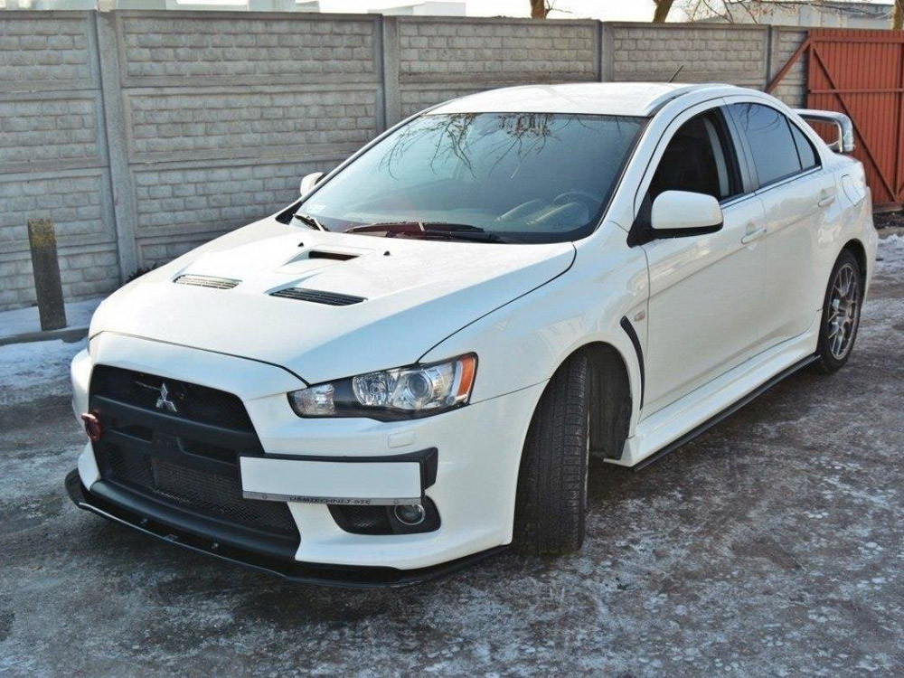 Maxton Front Splitter V.1 Mitsubishi Lancer EVO X (2007-2015)