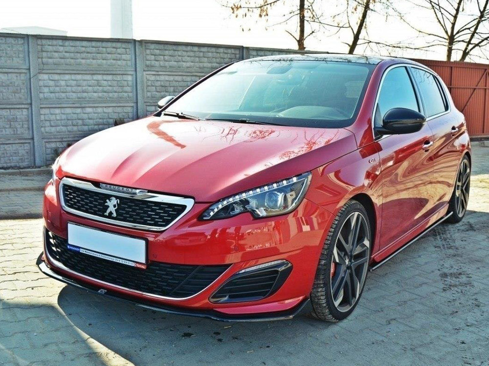 Maxton Front Splitter V.1 Peugeot 308 II GTI