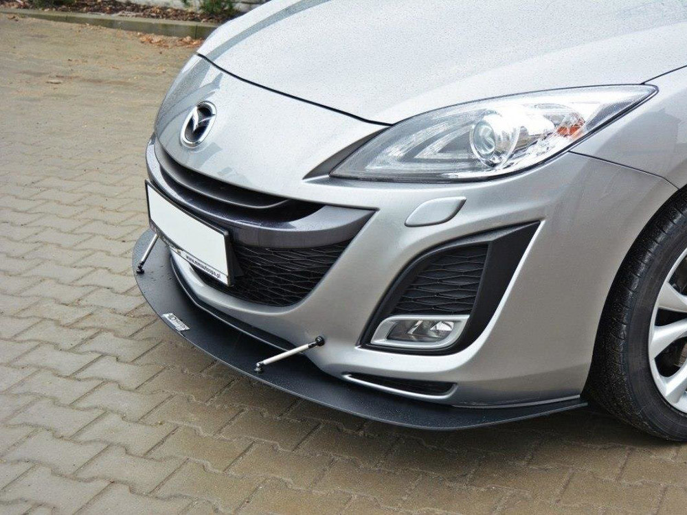 Maxton Front Racing Splitter Mazda 3 MK2 Sport (Preface)