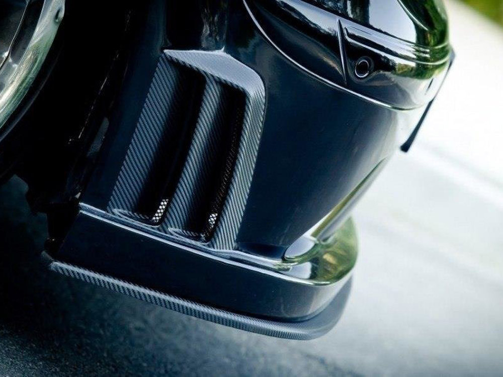 Maxton Front Splitter Mercedes CLK W209 Black (SL Black Series Look)