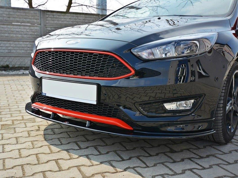 Maxton Front Splitter V.1 Ford Focus 3 St-line (Facelift) (2015-2018)
