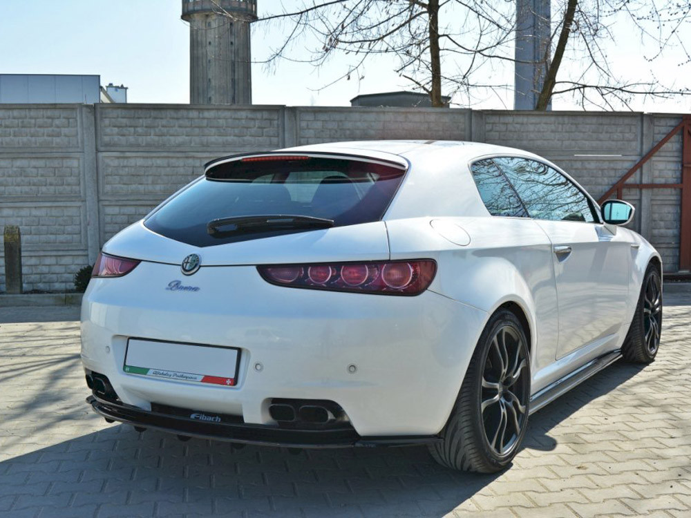 Maxton Central Rear Splitter (Vertical Bars) Alfa Romeo Brera
