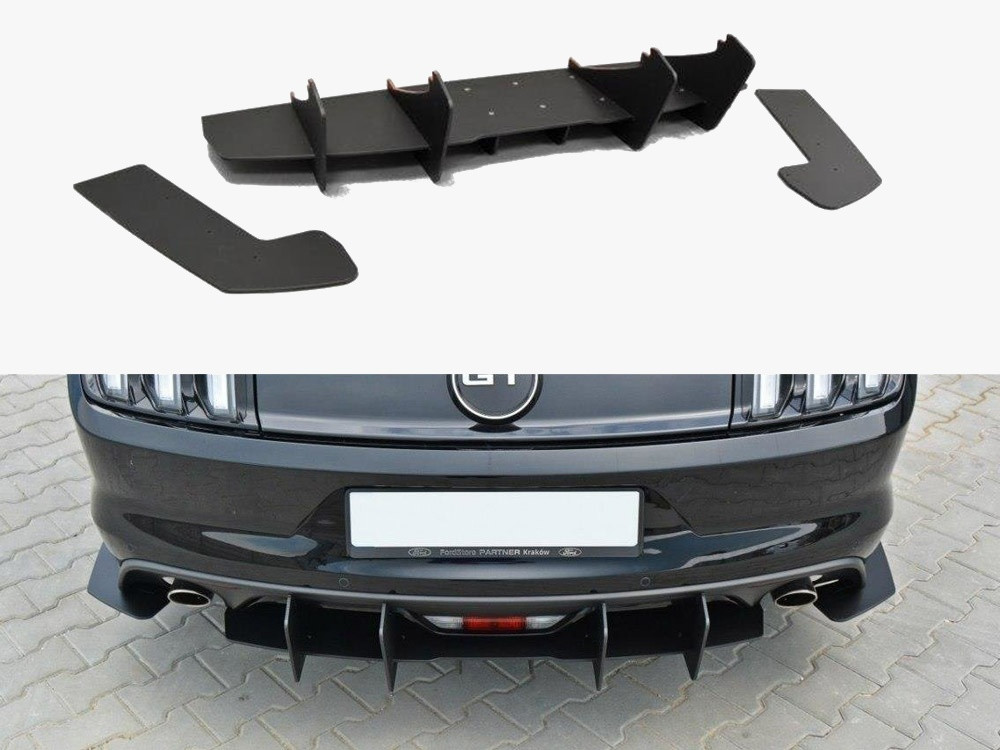 Maxton Ford Mustang MK6 GT - Rear Diffuser (2014-17)