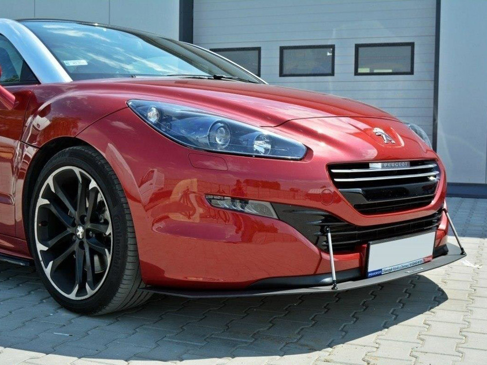 Maxton Front Racing Splitter Peugeot RCZ Facelift (2012-15)