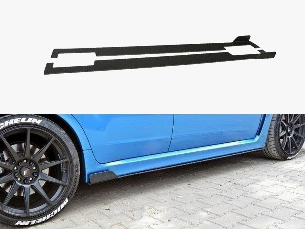 Maxton Racing Side Skirt Diffusers Subaru Impreza WRX STI Mk3