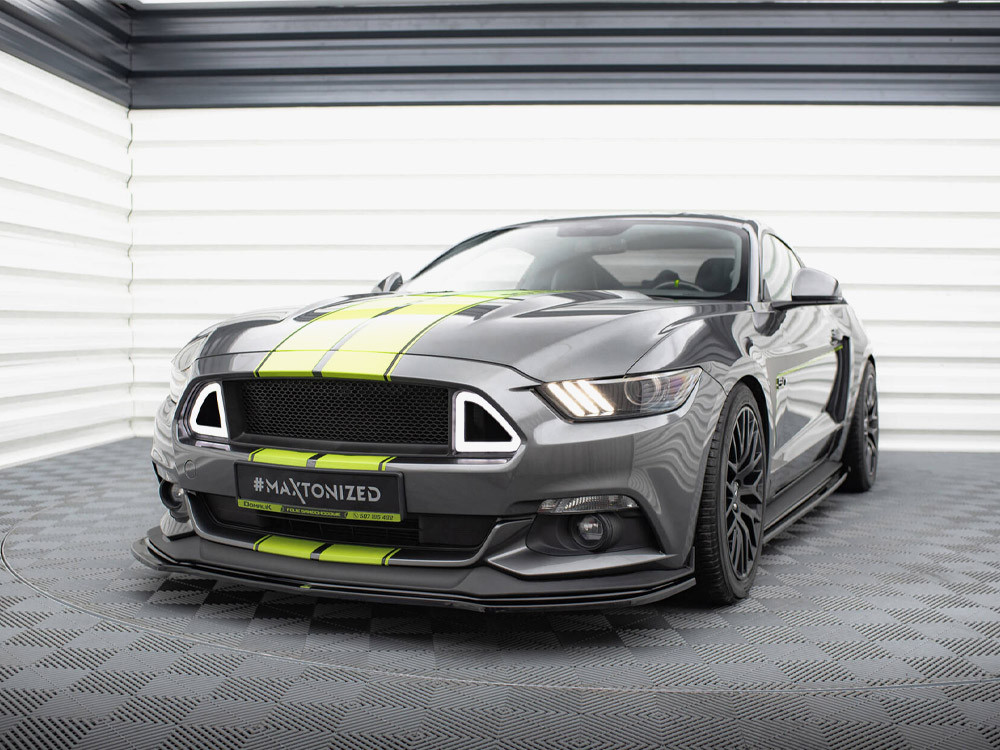 Maxton Front Splitter Ford Mustang GT Mk6