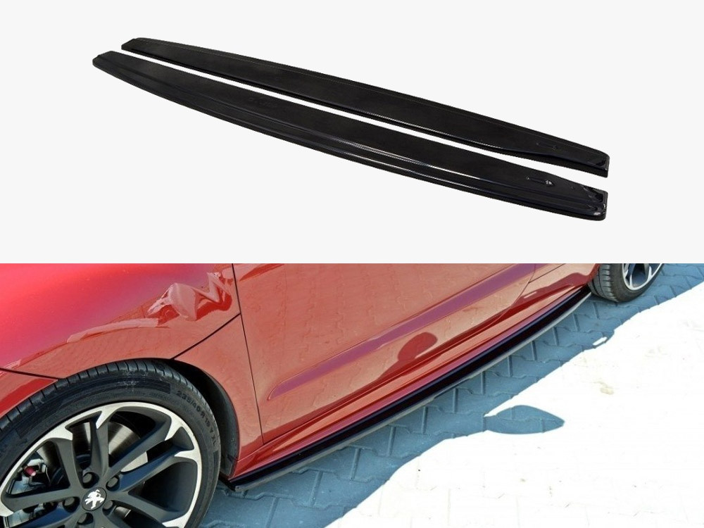 Maxton Side Skirts Diffusers Peugeot RCZ (2010-15)
