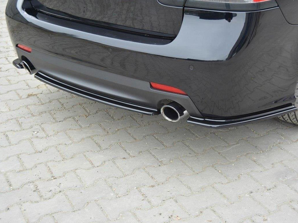 Maxton Central Rear Splitter SAAB 9-3 AERO MK2 Facelift (2007-2011)