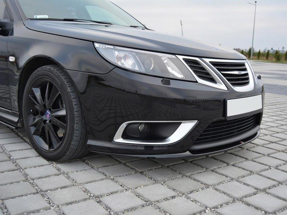 Maxton Front Splitter SAAB 9-3 AERO MK2 Facelift (2007-2011)