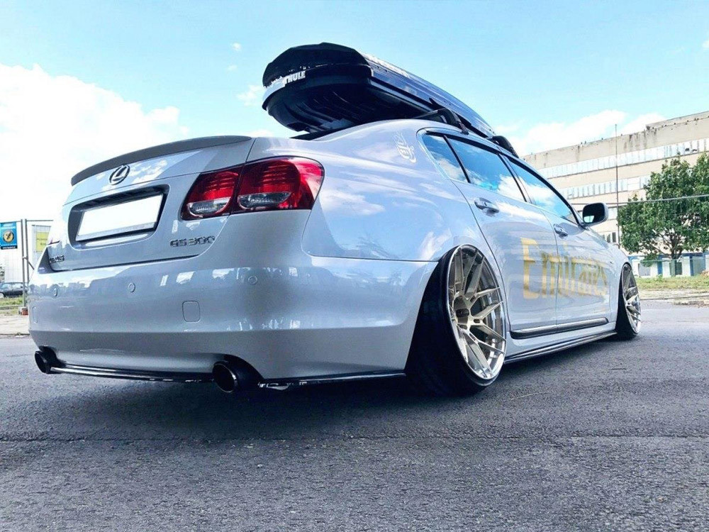 Maxton Central Rear Splitter Lexus GS 300 Mk3 Facelift
