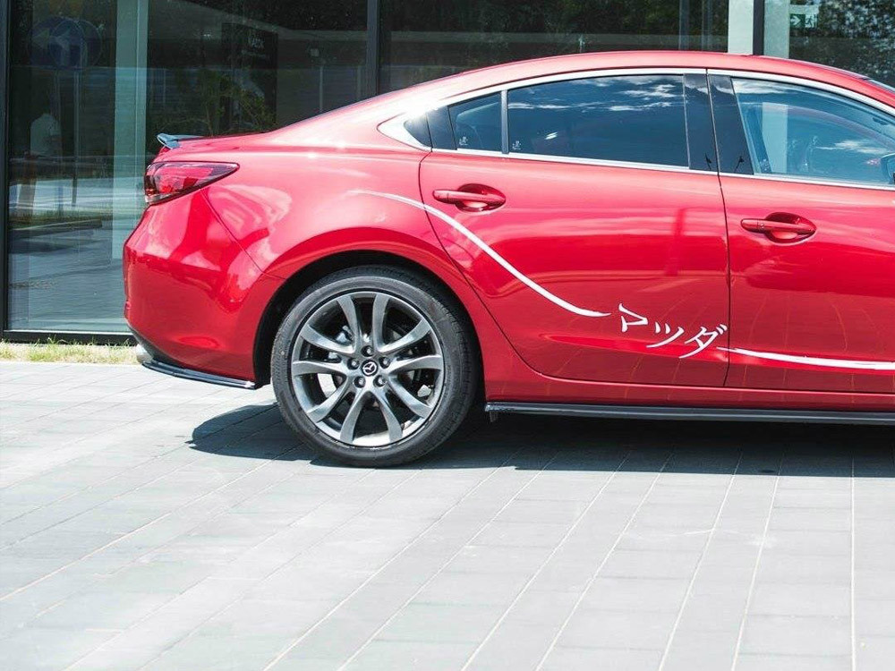 Maxton Rear Side Splitters Mazda 6 GJ (MK3) Facelift (2014- 2017)