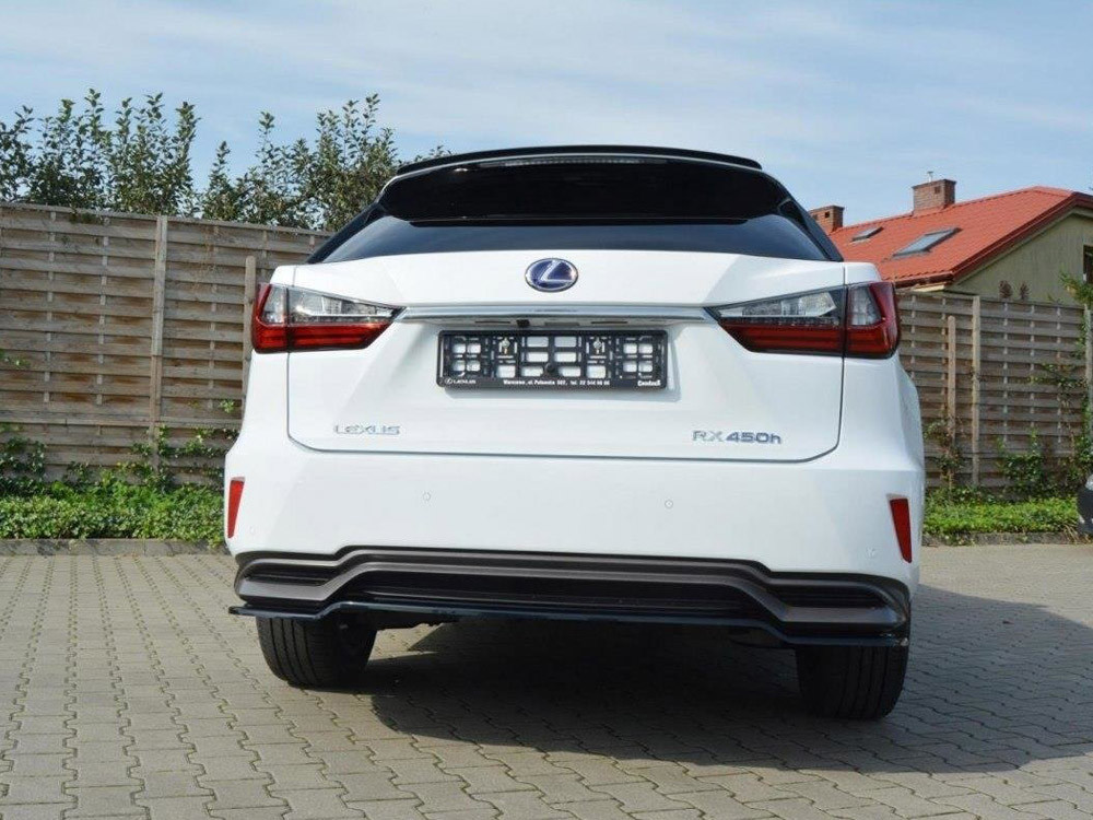 Maxton Central Rear Splitter Lexus RX Mk4 H Maxton Central Rear Splitter Lexus RX Mk4 H