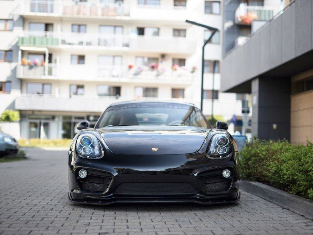 Maxton Front Splitter V.1 Porsche Cayman MK2 981C (2013-) Maxton Front Splitter V.1 Porsche Cayman MK2 981C (2013-)