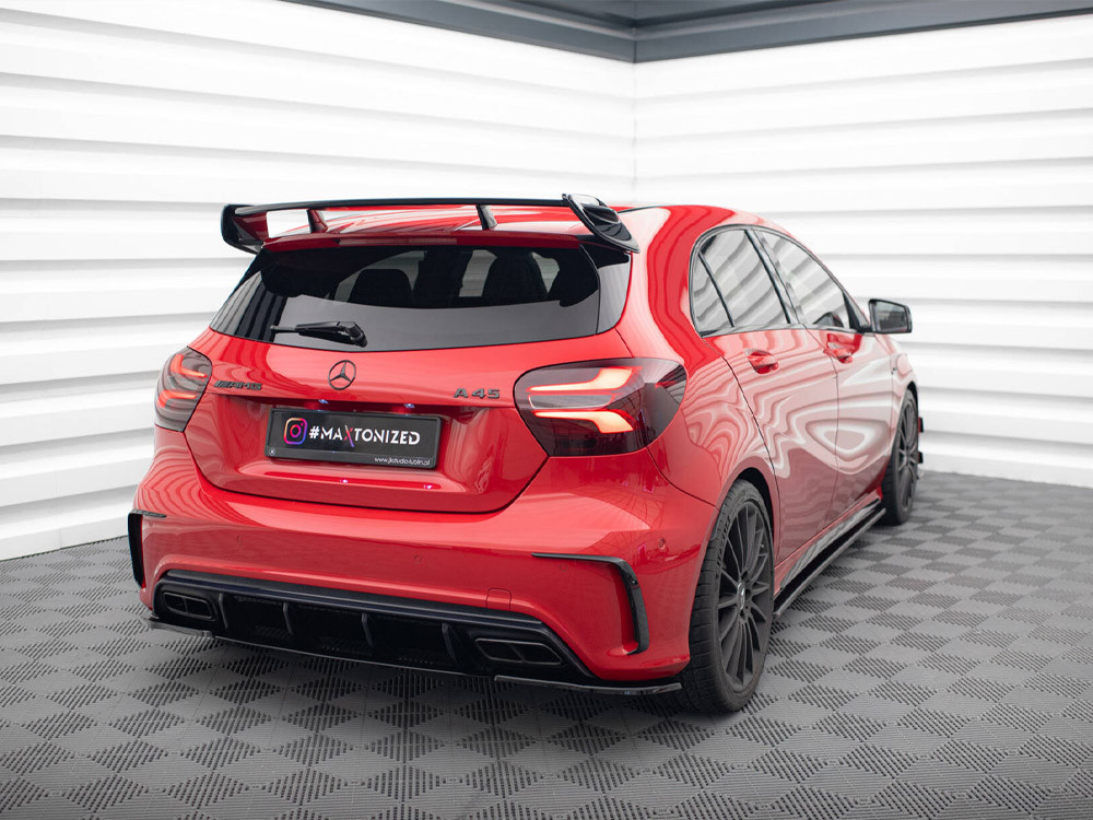 Maxton Rear Side Splitters Mercedes A W176 AMG Facelift
