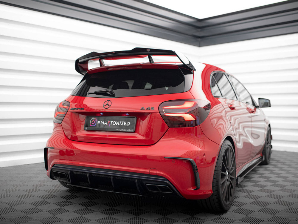 Maxton Spoiler CAP Mercedes A W176 AMG Facelift