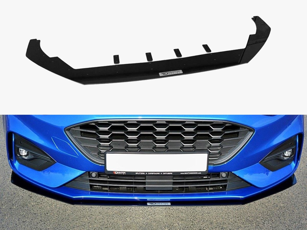 Maxton Racing Front Splitter Ford Focus ST / ST-Line Mk4 - ABS