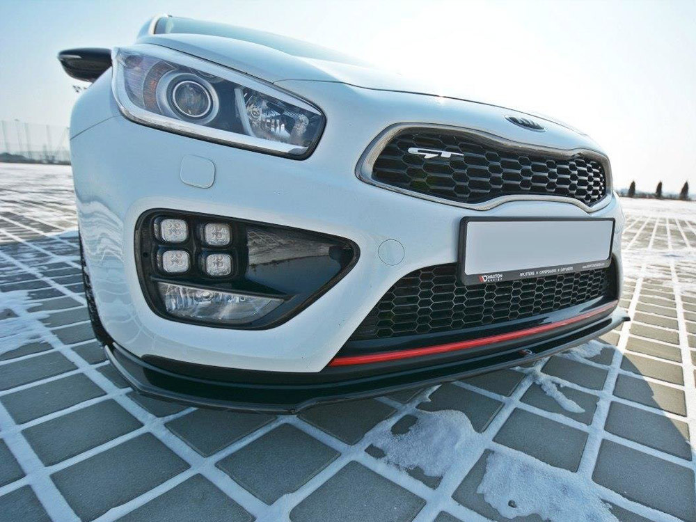 Maxton Front Splitter V.1 KIA Cee'd GT MK2 (2013-2018)