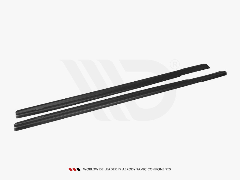 Maxton Side Skirts Diffusers Mercedes - Benz E Coupe / Cabrio C207 Facelift / A207 Facelit