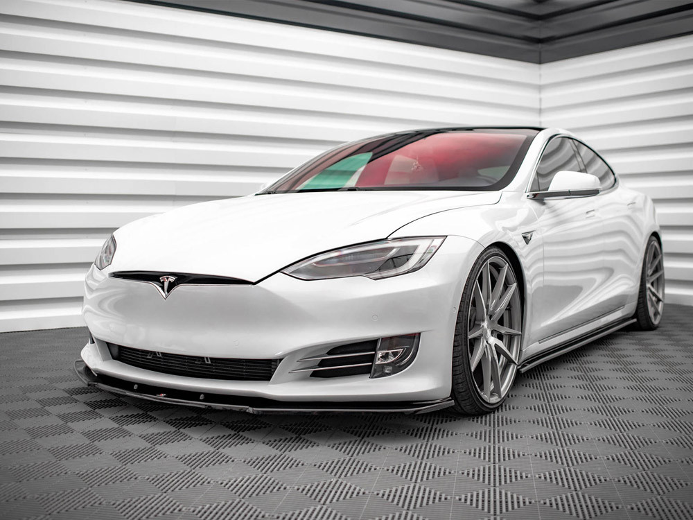 Maxton Front Splitter V.1 Tesla Model S Facelift